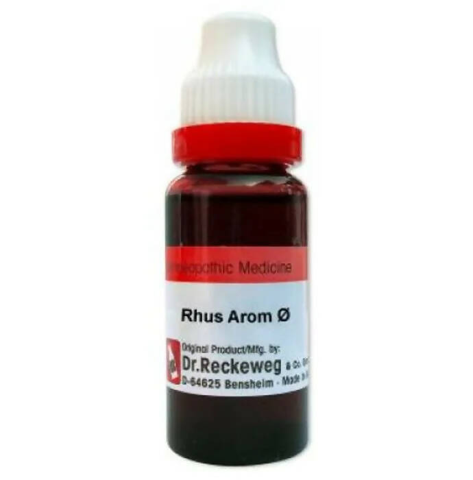 Dr. Reckeweg Rhus Arom Mother Tincture Q - Distacart