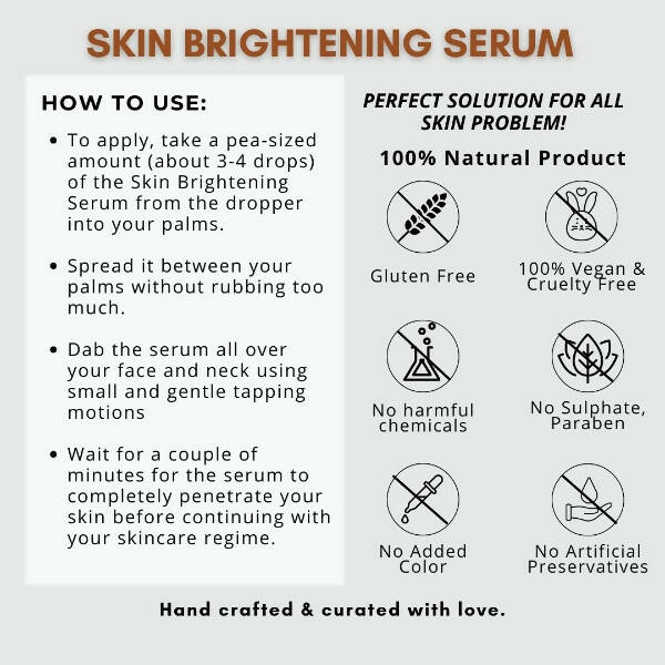 Organicos Skin Brightening Serum - Distacart
