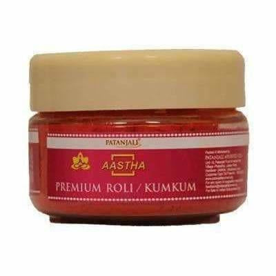 Patanjali Aastha Premium Roli / Kumkum (25 gm) - Distacart
