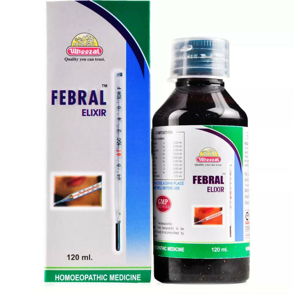 Wheezal Homeopathy Febral Elixir Syrup - Distacart