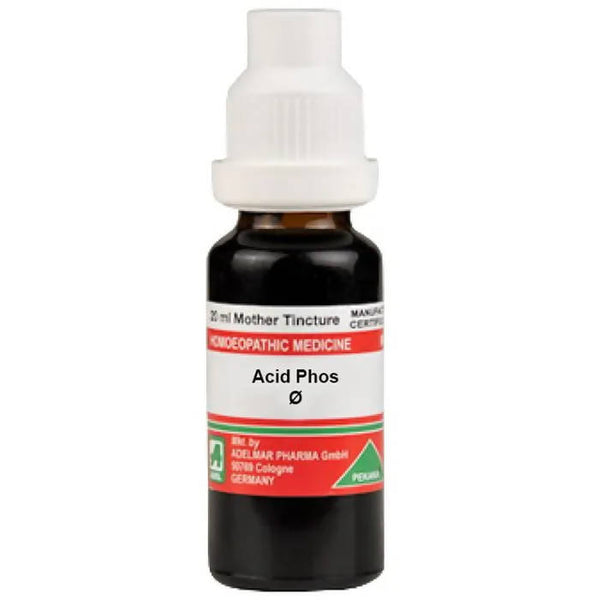 Adel Homeopathy Acid Phos Mother Tincture Q - Distacart