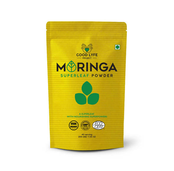 Good Lyfe Project Organic Moringa Superleaf Powder