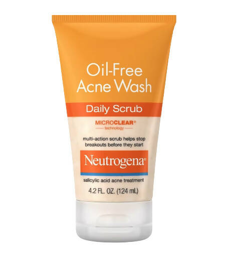 Neutrogena Oil-Fresh Acne Wash Daily Scrub - Distacart