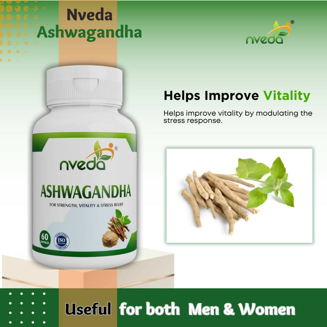 Nveda Ashwagandha Capsules - Distacart