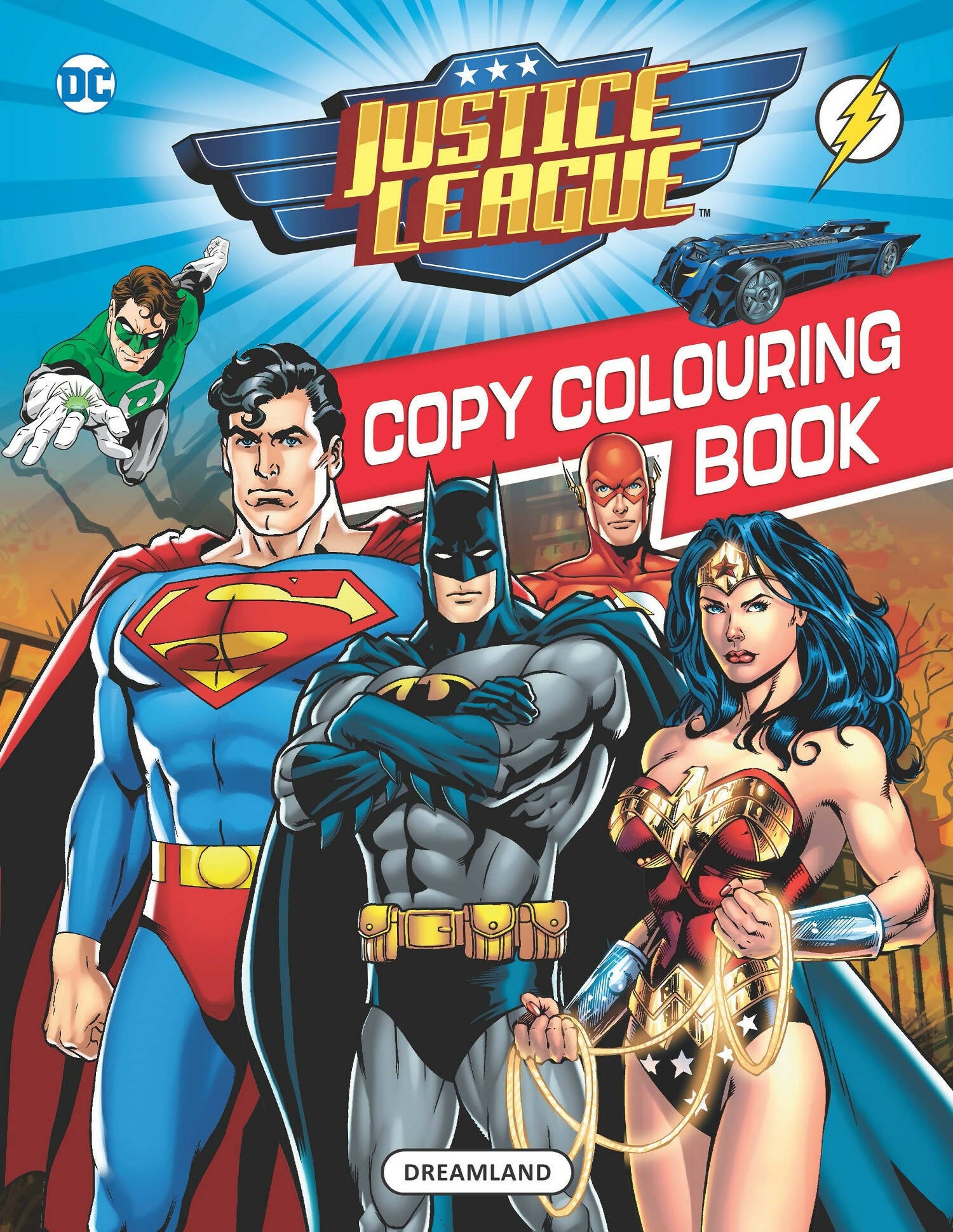 Dreamland Justice League Copy Colouring Book : Children Drawing, Painting & Colouring Book - Distacart