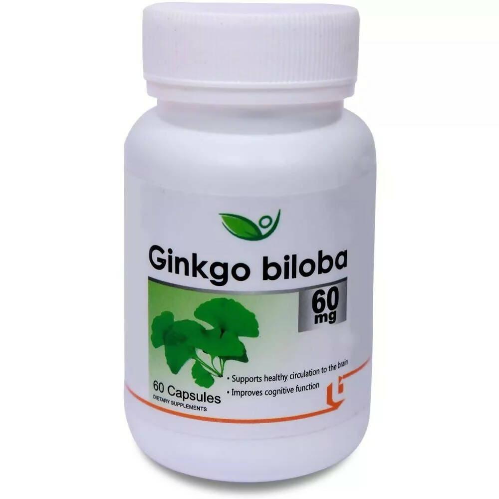 Biotrex Ginkgo Biloba 60mg Capsules - Distacart