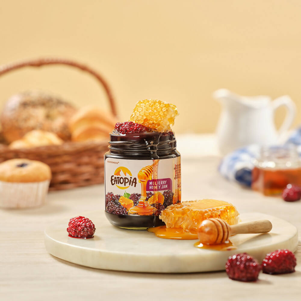 Eatopia Mulberry Honey Jam - Distacart