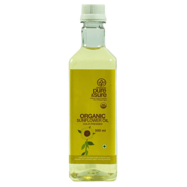 Pure & Sure Organic Cold Pressed Sun Flower Oil - Distacart