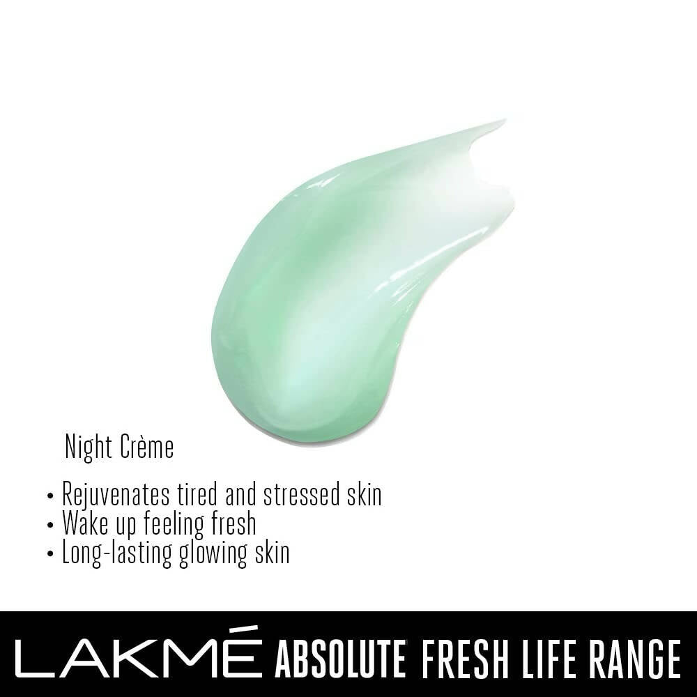 Lakme Absolute Fresh Life Night Cream - Distacart