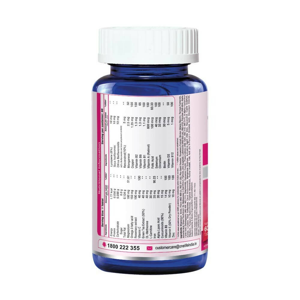 Onelife Multi Vitamin For Women Tablets - Distacart