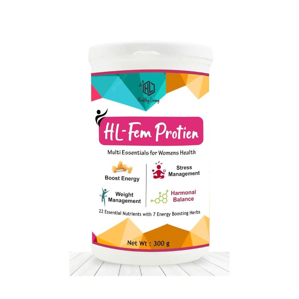 Healthy Living HL - Fem Protein Powder for Women - Distacart