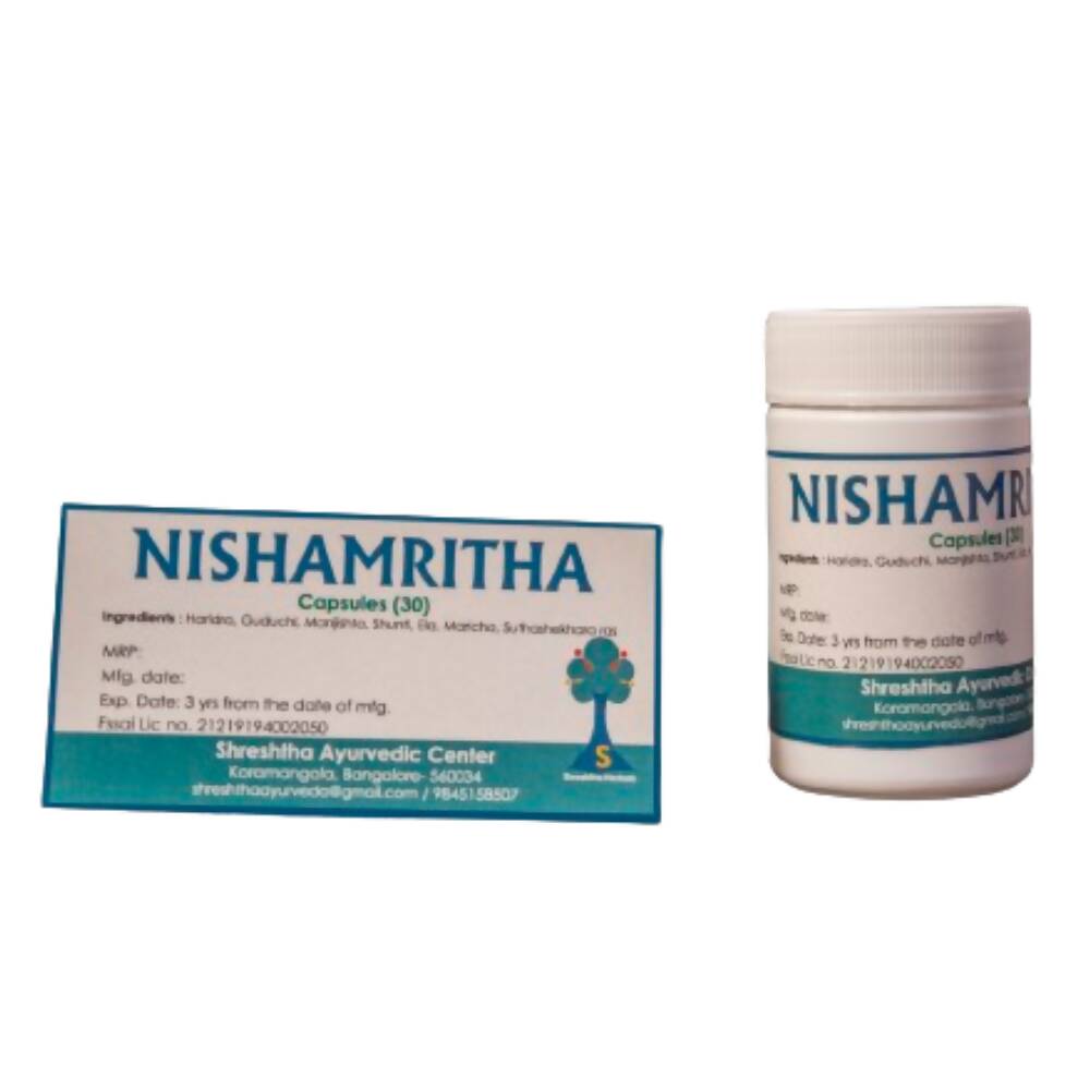 Shreshtha Herbals Nishamritha Capsules - Distacart