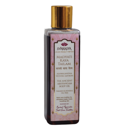 Svarasya Madyati Kaya Tailam (Body Oil) - Distacart