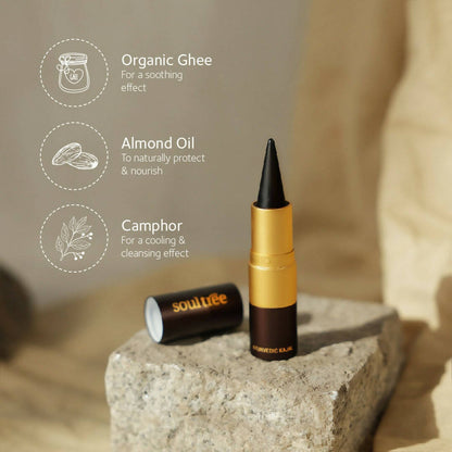 Soultree Ayurvedic Kajal - Pure Black 011 - Distacart