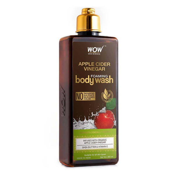 Wow Skin Science Apple Cider Vinegar Foaming Body Wash