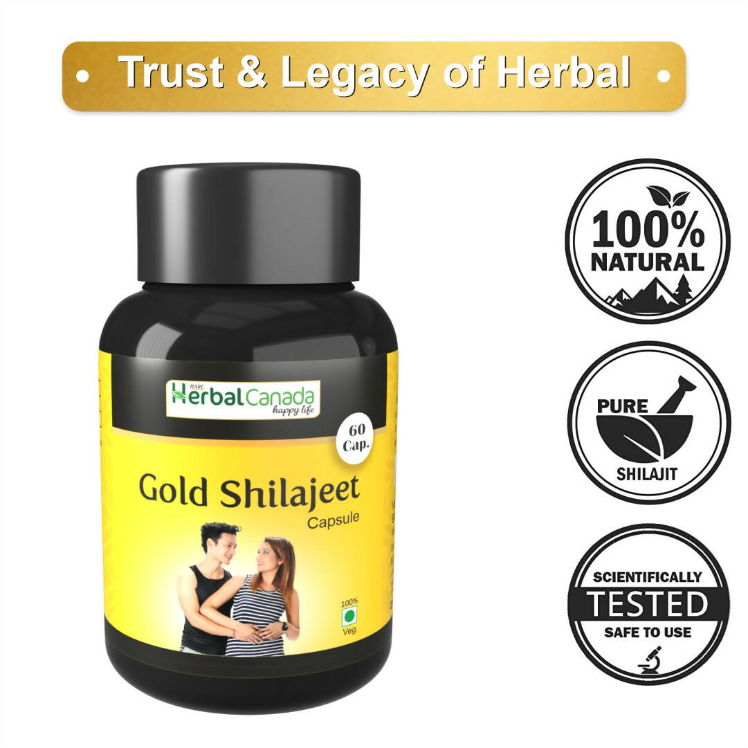 Herbal Canada Pure Gold SJ Capsules - Distacart