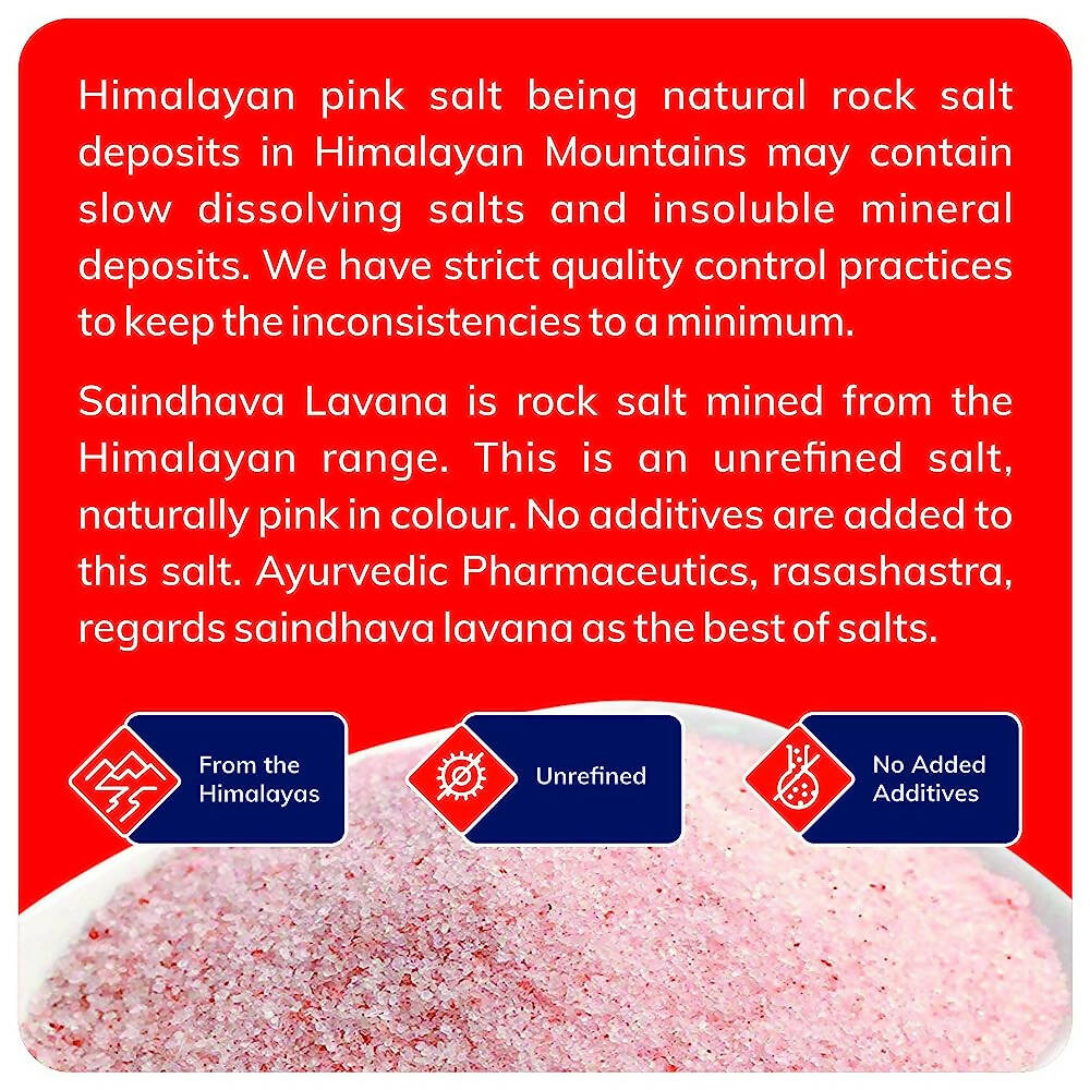 24 Mantra Organic Himalayan Rock Salt Powder - Distacart
