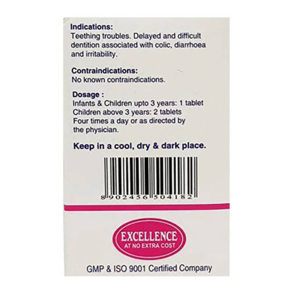 SBL Homeopathy Denton Tablets - Distacart