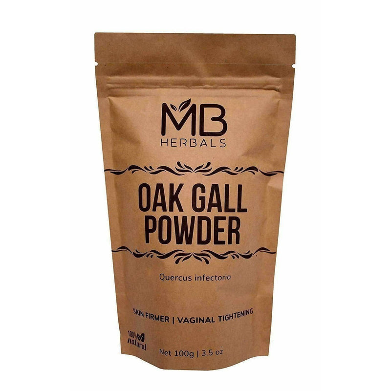 MB Herbals Pure Oak Gall Powder 100gms - Distacart