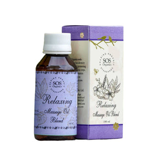 SOS Organics Relaxing Massage Oil Blend - Distacart