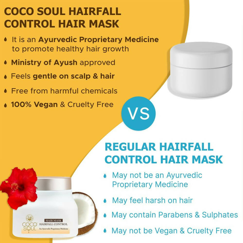 Coco Soul Hair Mask Hairfall Control - Distacart
