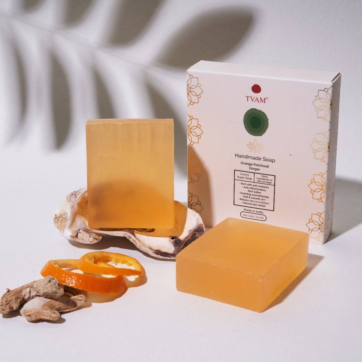 Tvam Handmade Soap – Orange Patchouli Ginger - Distacart