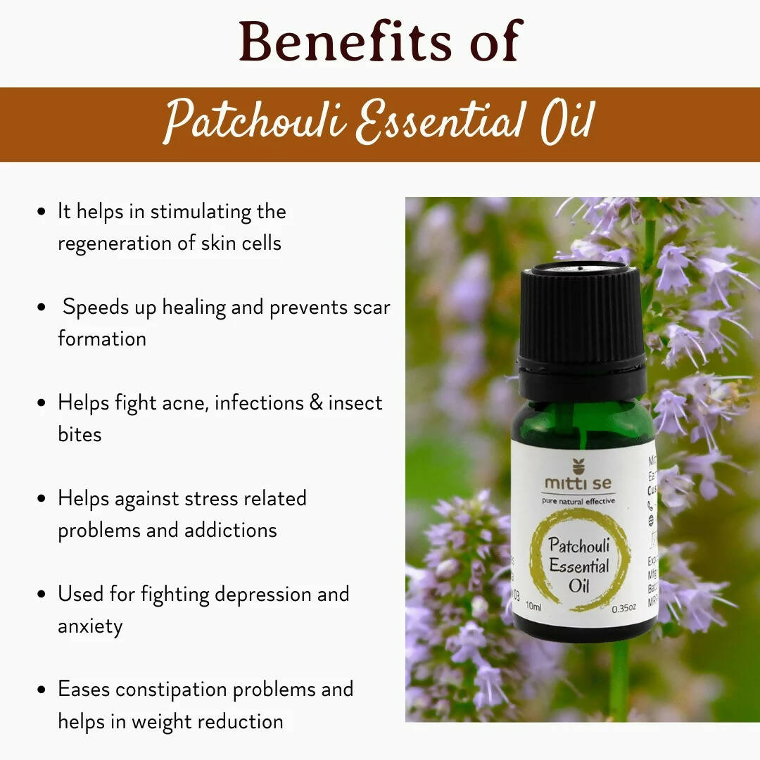 Mitti Se Patchouli Essential Oil - Distacart