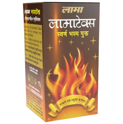 Lama Lamatex Swarna Bhasm Yukt Tablets - Distacart