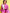 Lyush Pink Raw Hem Denim Crop Jacket For Girls - Distacart