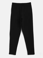 Thumbnail for Lyush Black Pocket Zipper Jeggings For Girls - Distacart