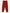 Lyush Maroon Terry Side Tape Joggers For Girls - Distacart