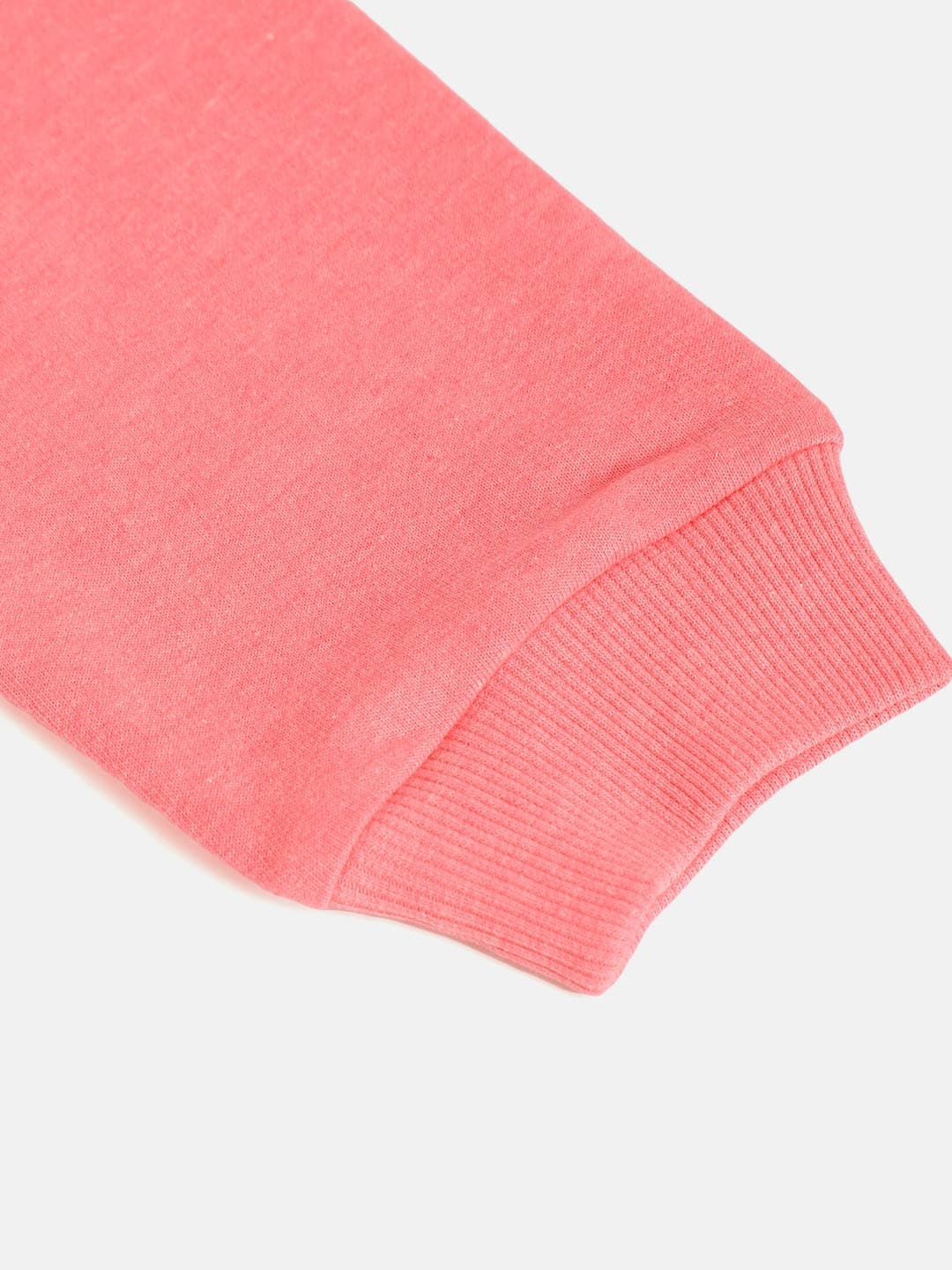 Lyush Neon Pink Terry Sweatshirt For Girls - Distacart