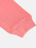 Thumbnail for Lyush Neon Pink Terry Sweatshirt For Girls - Distacart