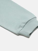 Thumbnail for Lyush Sea Green Terry Sweatshirt For Girls - Distacart