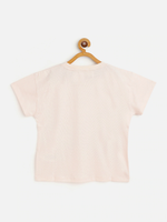 Thumbnail for Lyush Cream Bus Print Regular T-Shirt For Girls - Distacart