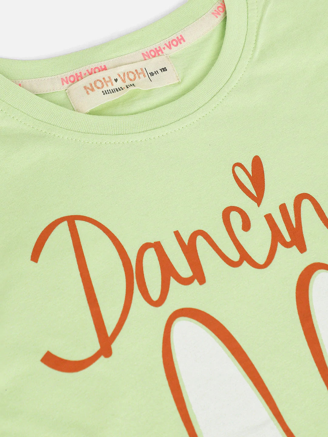 Lyush Green Dancing Shoes T-Shirt For Girls - Distacart