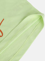 Thumbnail for Lyush Green Dancing Shoes T-Shirt For Girls - Distacart