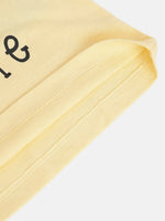Thumbnail for Lyush Yellow Adventure Sleeveless T-Shirt For Girls - Distacart