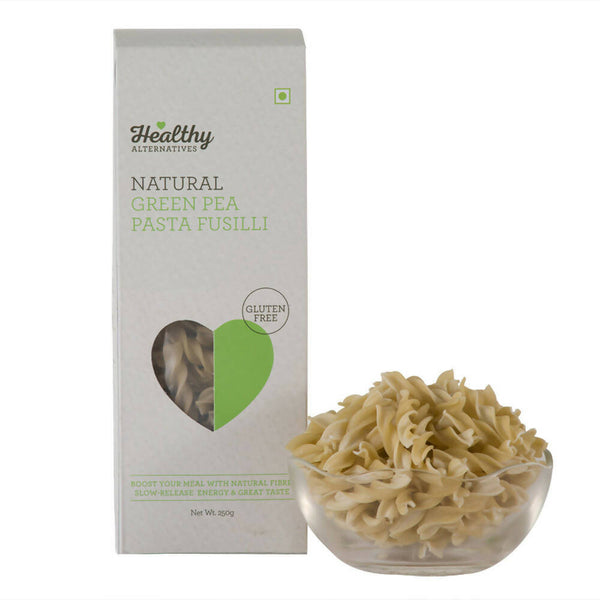 Healthy Alternatives Green Pea Pasta Fusilli - Distacart