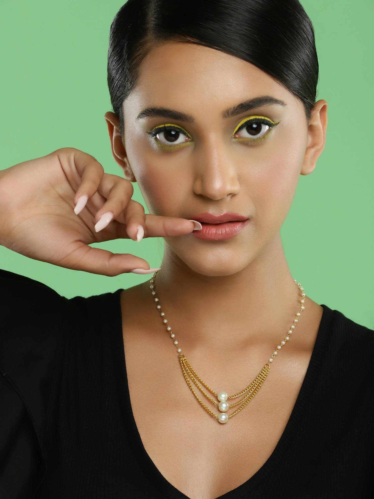 Women's Gold-Plated Chain - Ruby Raang - Distacart