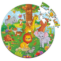 Thumbnail for Webby Jungle Jigsaw Puzzle for Kids - 60 Pcs - Distacart