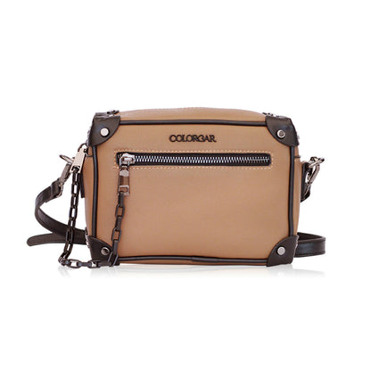 Colorbar Pouch The Classic Crossbody - Tan - Distacart