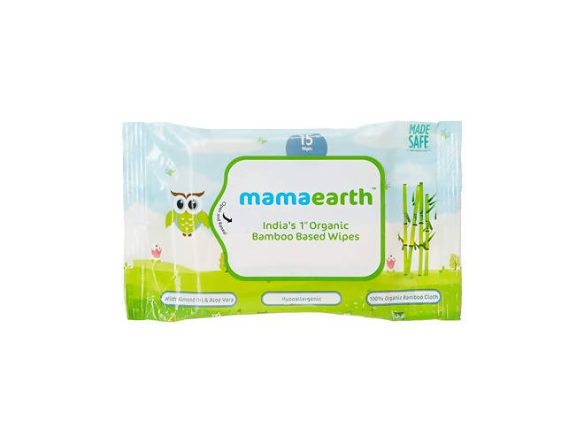 Mamaearth India&#39;s 1st Organic Bamboo Based Wipes