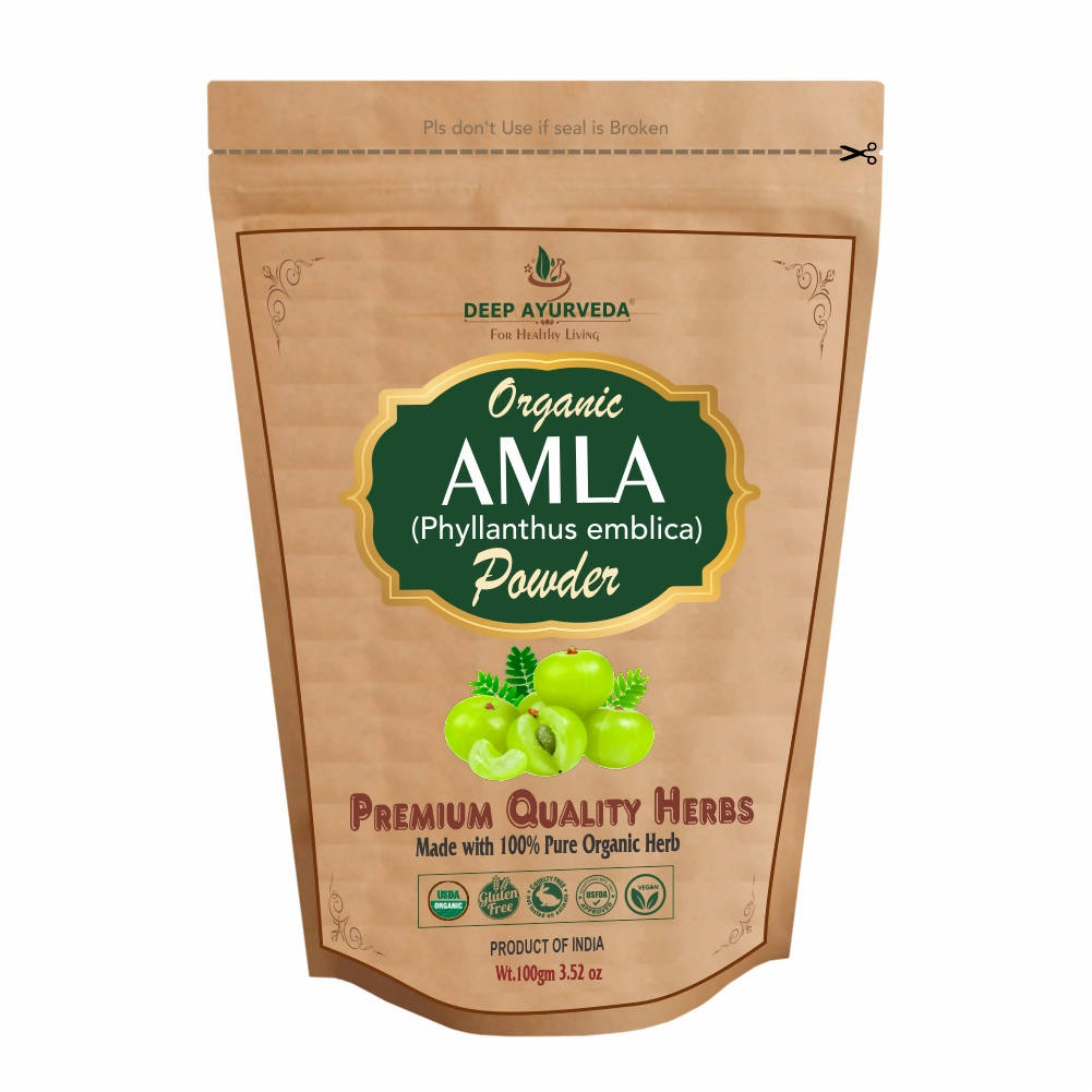 Deep Ayurveda Organic Amla Powder - Distacart
