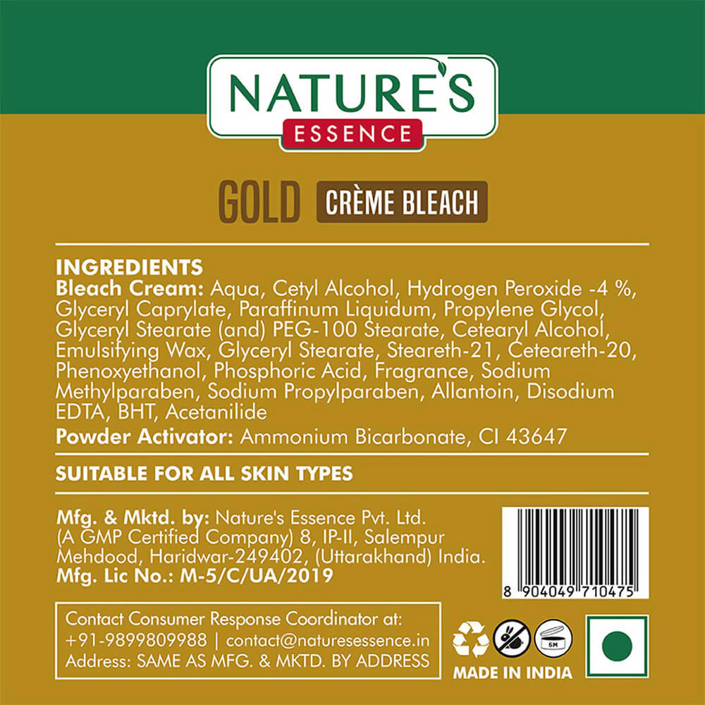 Nature's Essence Gold Creme Bleach - Distacart