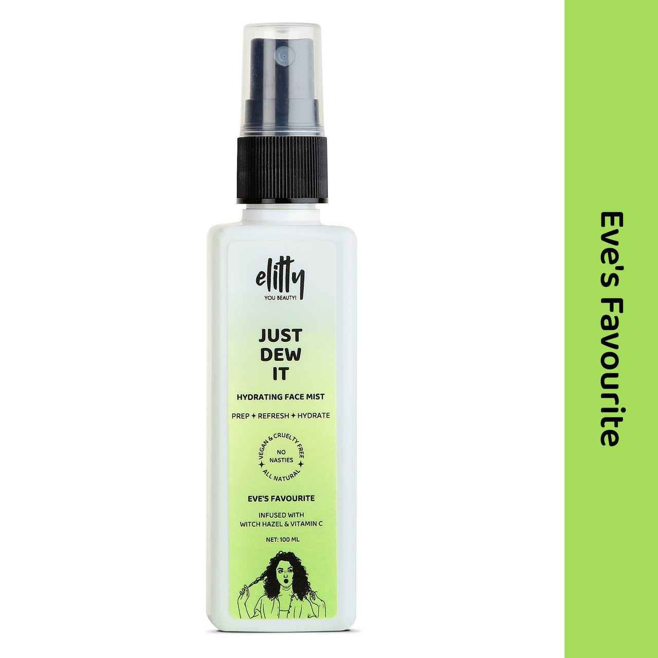 Elitty Just dew it - Hydrating Face Mist - Eve's Favourite - Distacart