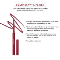 Thumbnail for Revlon Colorstay Lip Liner Pencil - Wine - Distacart