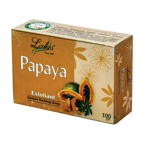 Lalas Papaya Herbal Bathing Soap - Distacart