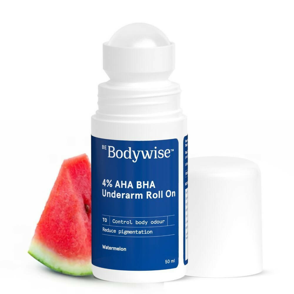 BeBodywise 4% AHA BHA Underarm Roll On - Watermelon - Distacart