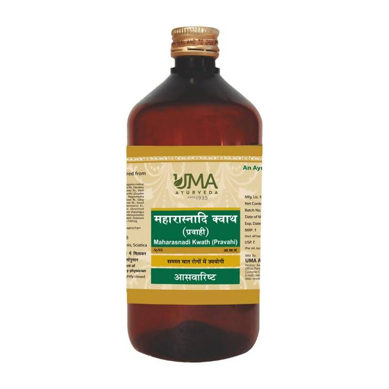 Uma Ayurveda Maharasnadi Kwath Syrup - Distacart